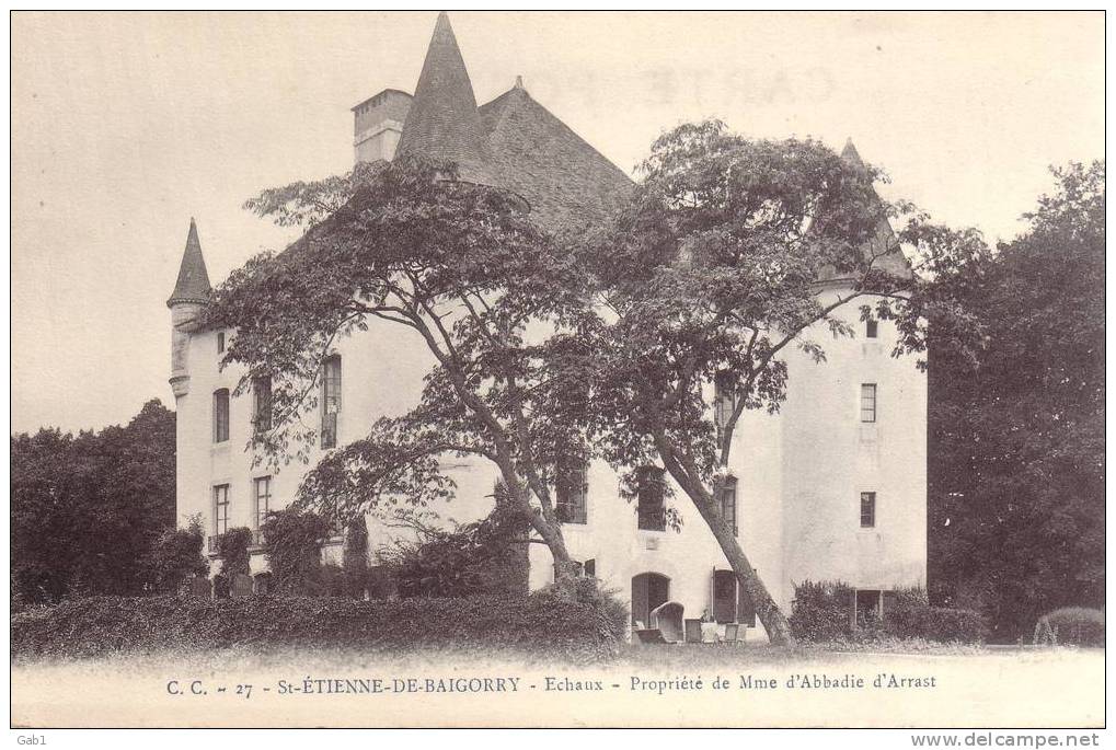 64 --- St - Etienne - De - Baigorry --- Echaux -- Propriete De Mme D´Abbadie D´Arrast - Saint Etienne De Baigorry