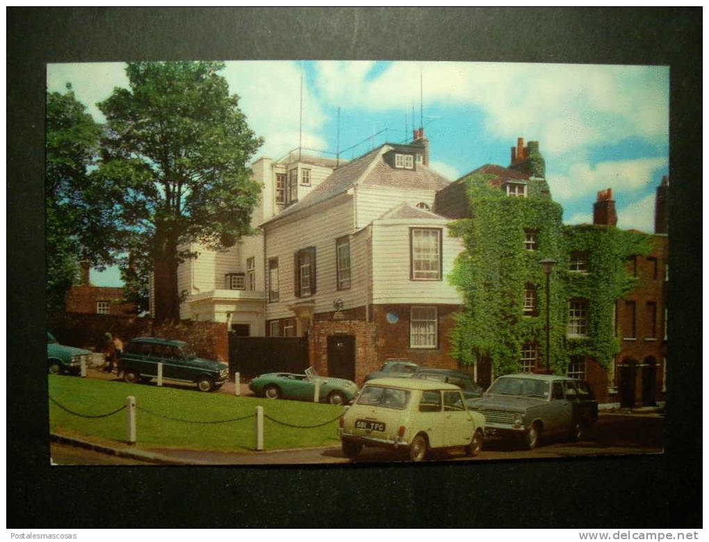 8378 INGLATERRA ENGLAND LONDRES LONDON HAMPSTEAD ROMNEY HOUSE POSTCARD AÑOS 60 - TENGO MAS POSTALES - Otros & Sin Clasificación