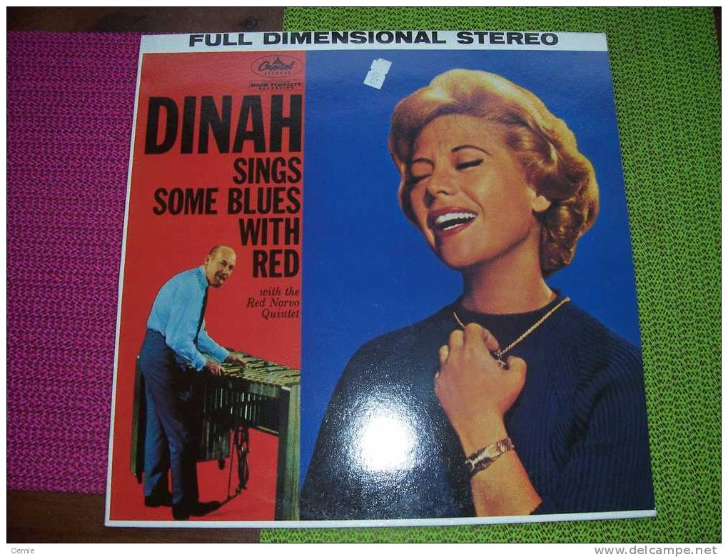 DINAH °  SINGS SOME BLUES WITH RED - Blues