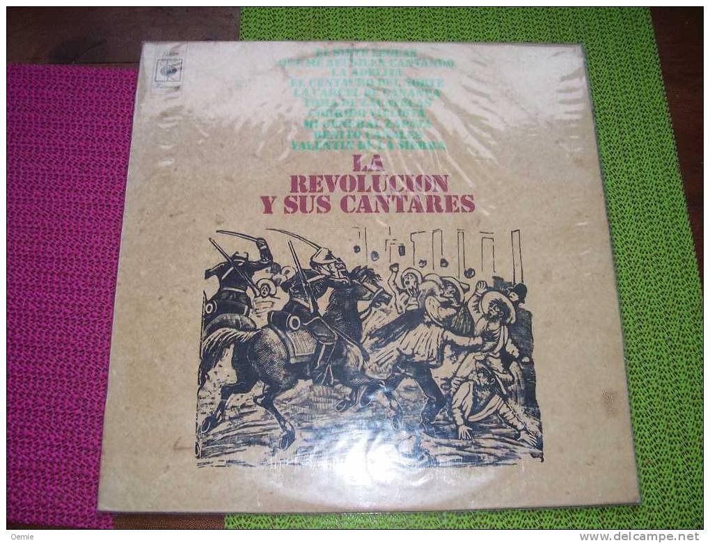 LA REVOLUCION Y SUS CANTARES   °  DISQUE  SPAIN REF  52854 - Autres - Musique Espagnole