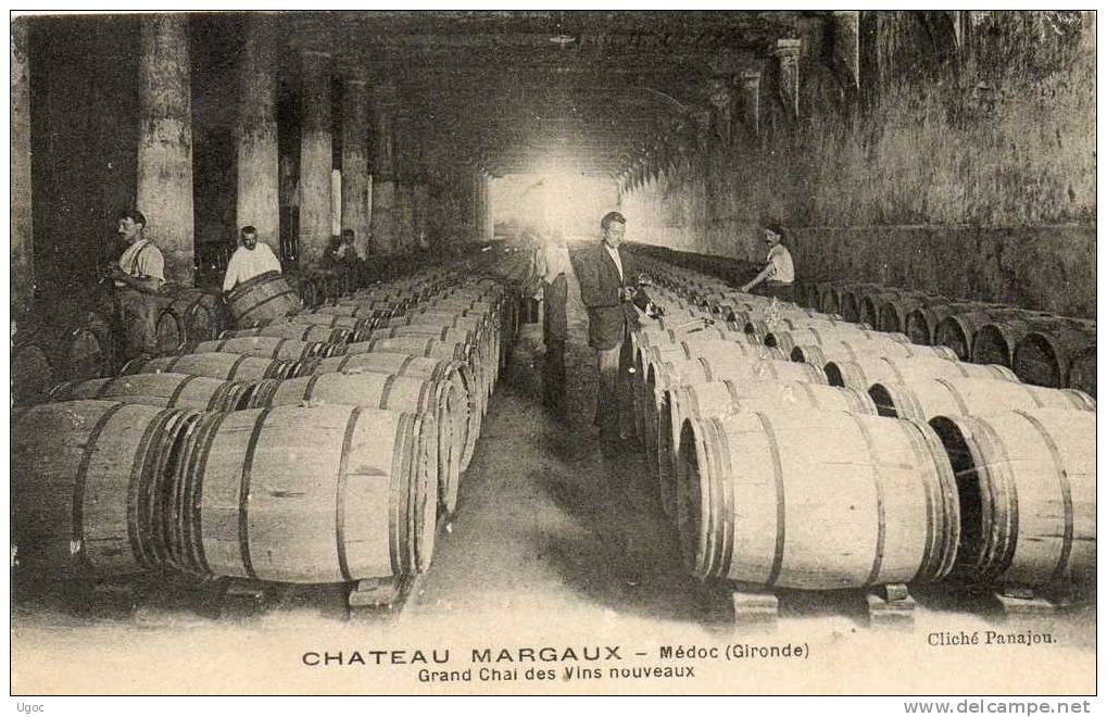 CPA - 33 - CHATEAU MARGAUX - Grand Chai Des Vins Nouveaux - 568 - Margaux