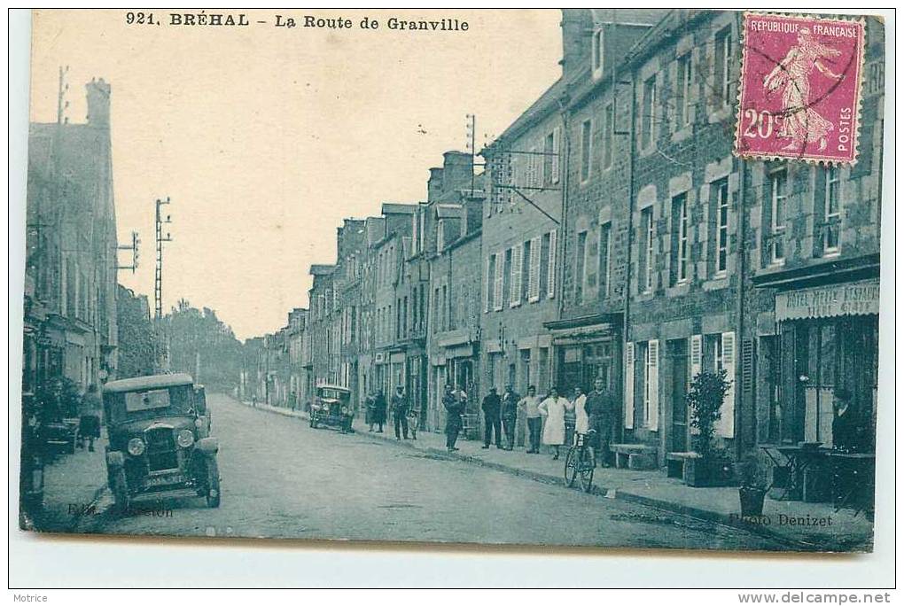 BREHAL    -   Route De Granville. - Brehal