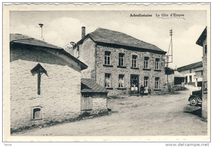 Arbrefontaine - Le Gîte D'Etapes-1956 ( Voir Verso ) - Lierneux