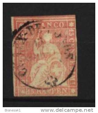 Suisse : N° 28 Oblitéré Cote 45 Euros - Used Stamps