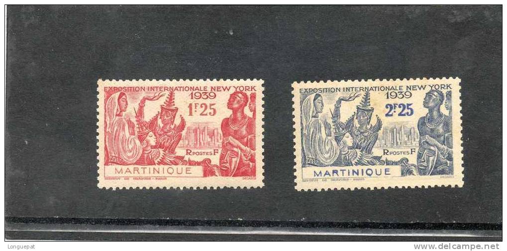 MARTINIQUE : Exposition Internationale De New-York - Unused Stamps