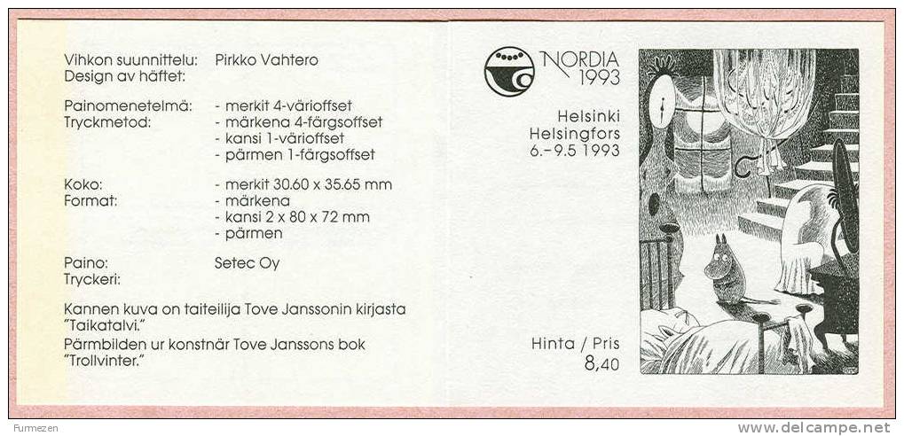 Finlande - Finland - Finlandia - 1992 - Libretto  - MNH ** New - Nuovo - Neufs