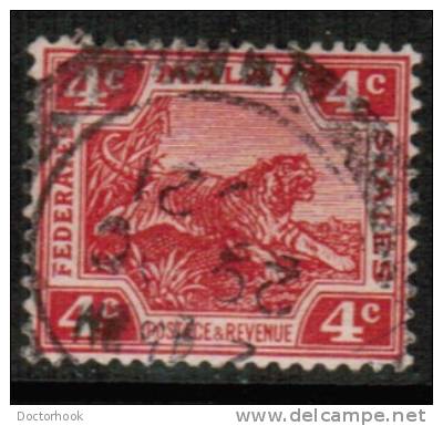 MALAYA---Federated States   Scott #  44  F-VF USED - Federated Malay States