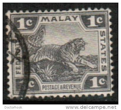 MALAYA---Federated States   Scott #  50  F-VF USED - Federated Malay States