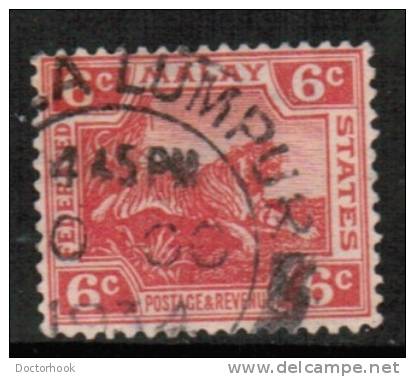 MALAYA---Federated States   Scott #  61  F-VF USED - Federated Malay States