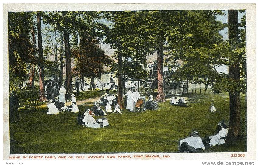 Scene In Forest Park,one Of Fort Wayne's New Parks,fort Wayne - Sonstige & Ohne Zuordnung