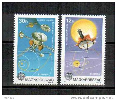 Ungarn / Hungary / Hongrie 1991 Satz/set EUROPA ** - 1991