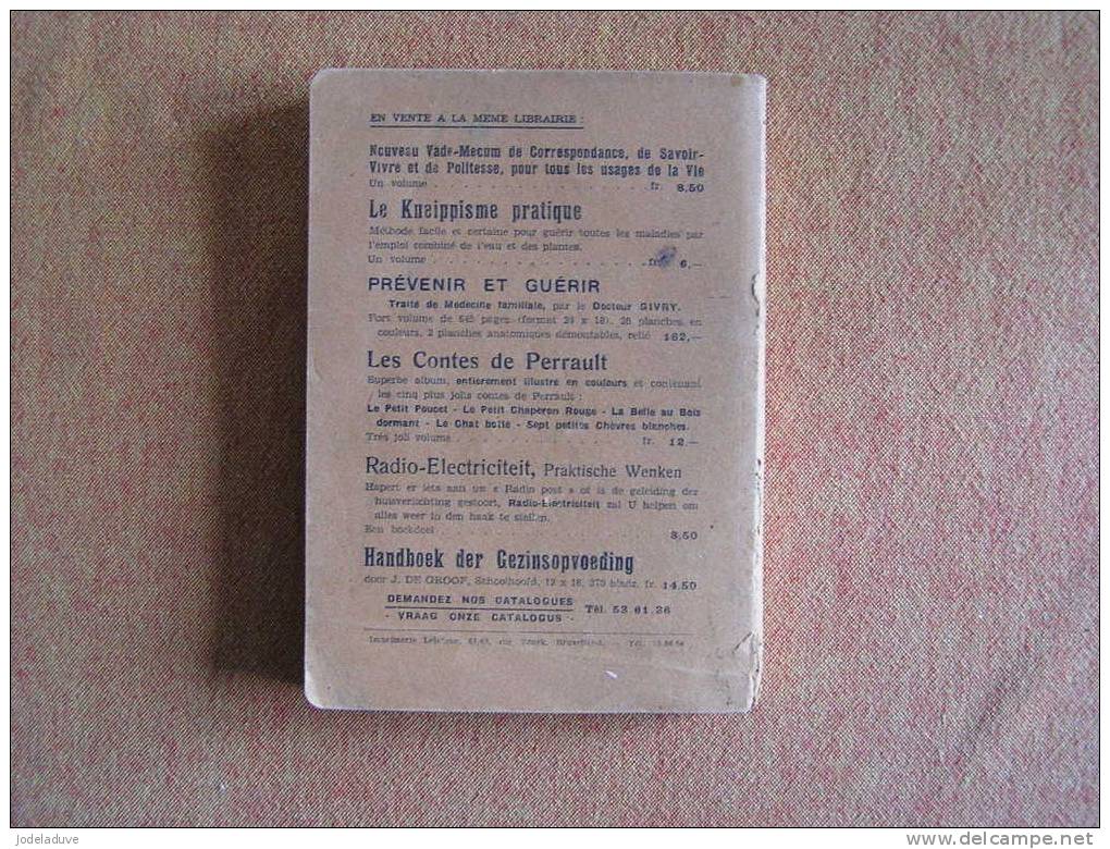 LE MANUEL DE POLICE MODERNE en matière rurale 1942 BELGIQUE Houillet V éditions De Lannoy à GENVAL