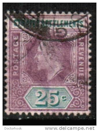 STRAITS SETTLEMENTS   Scott #  117  F-VF USED - Straits Settlements