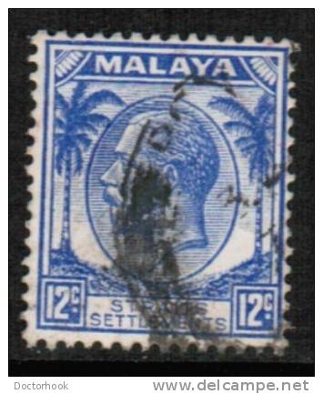 STRAITS SETTLEMENTS   Scott #  225  VF USED - Straits Settlements