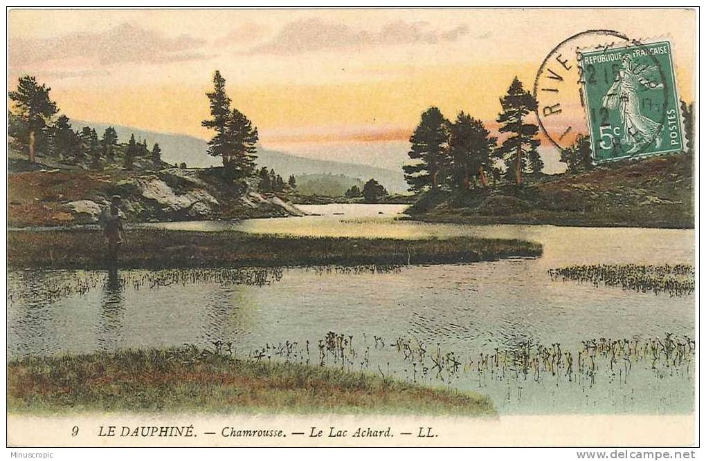 CPA 38 - Chamrousse - Le Lac Achard - Chamrousse