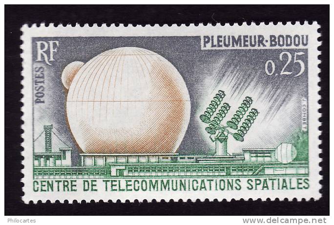 FRANCE  1962  -  Y&T 1360 - Pleumeur-Bodou  - NEUF - Neufs