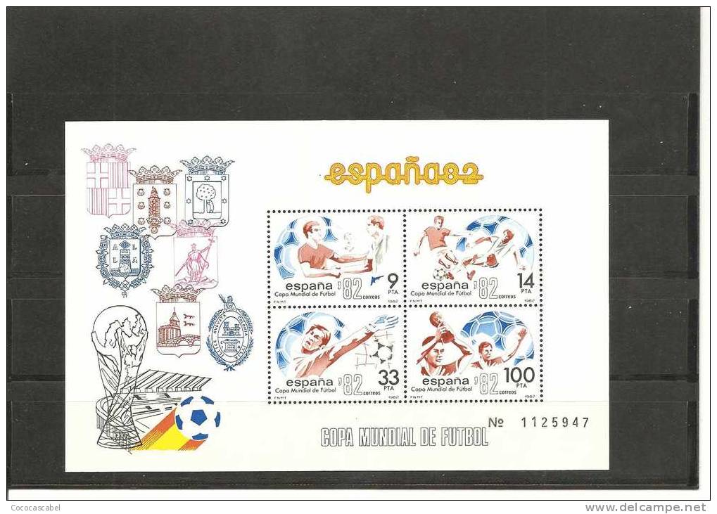 España/Spain-(MNH/**) - Edifil  2664 - Yvert  BF 31. - Blocks & Sheetlets & Panes