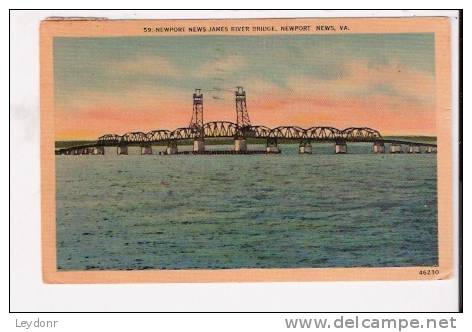 Newport News James River Bridge, Newport News, Virginia - Newport News