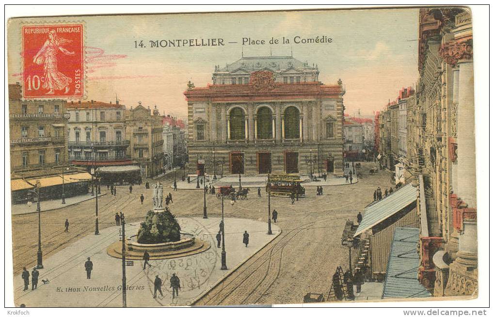 Montpellier 34 - Place De La Comédie - Tramway - Montpellier