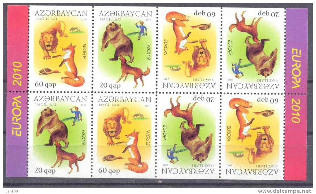 2010. Azerbaijan, Europa 2010, Booklet -folder,  Mint/** - Azerbaijan