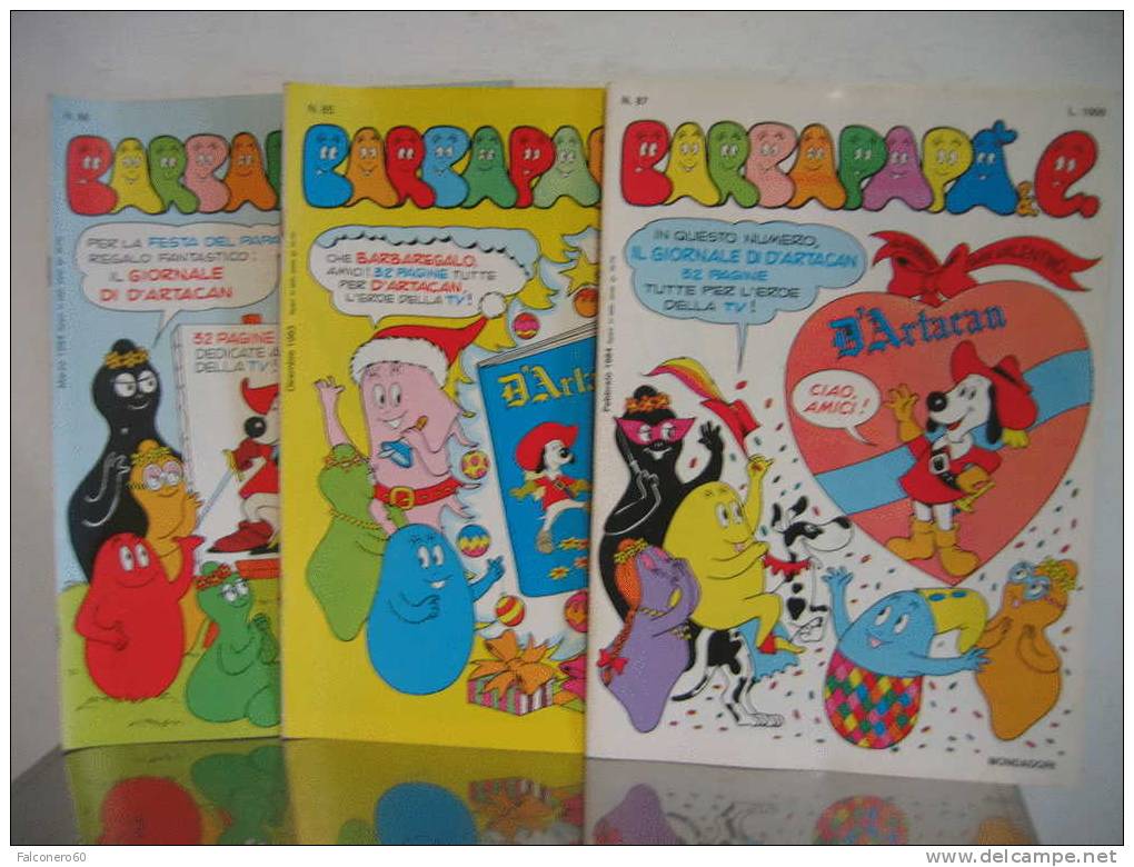 BARBAPAPA'  N°85-87-88 - Enfants Et Adolescents