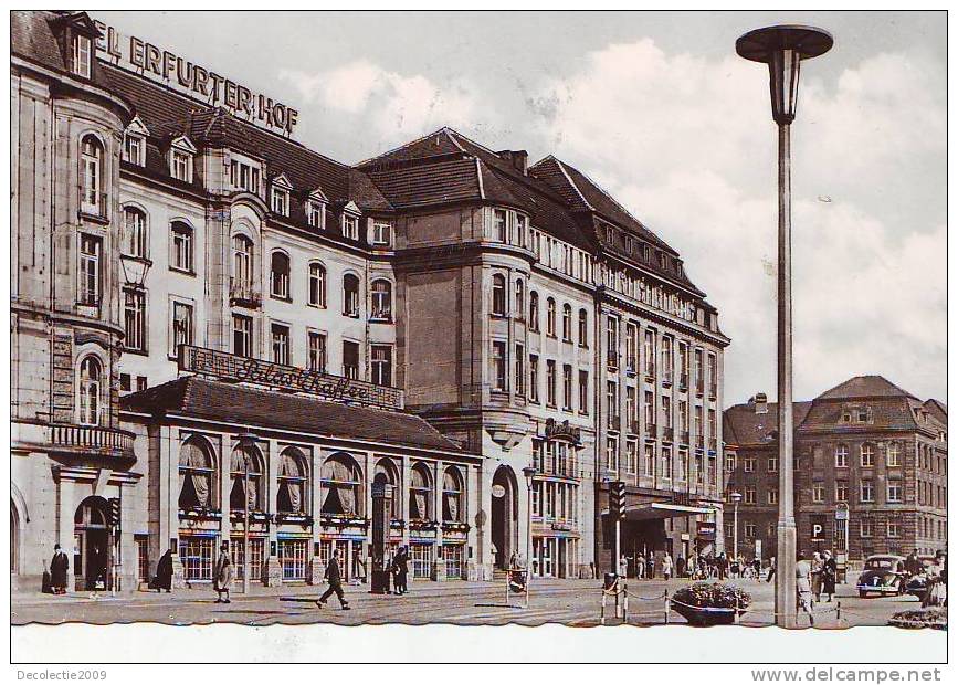 N1891 Erfurt Hotel Erfurter Hof 1963 Used Perfect Shape - Erfurt