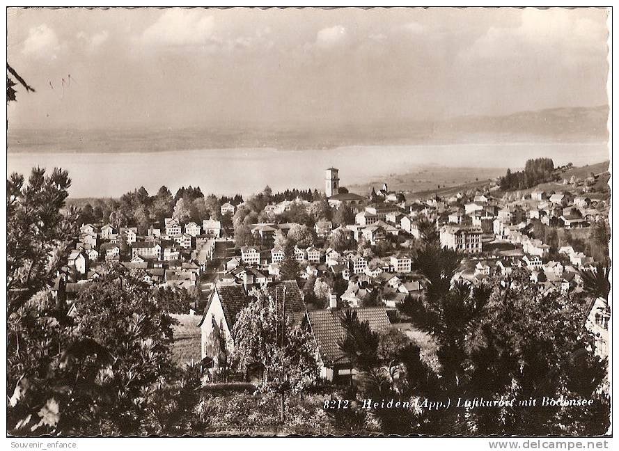 CP Heiden  Luftkurort Mit Bodensee Appenzell Rhodes Extérieures Suisse - Heiden