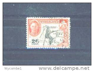 NYASALAND - 1945 George VI 2d FU - Nyassaland (1907-1953)