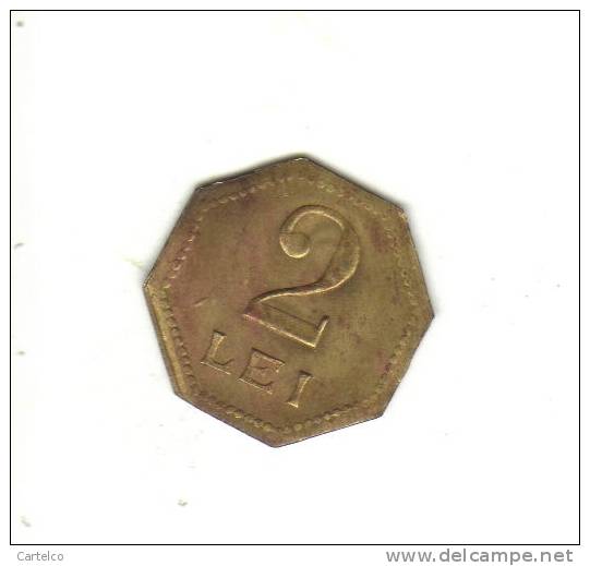 Romania - Old Token -  2 Lei - Other & Unclassified