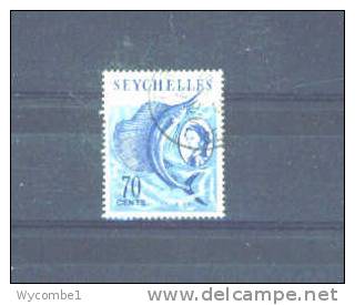 SEYCHELLES - 1962 Elizabeth II 70c FU - Seychellen (...-1976)