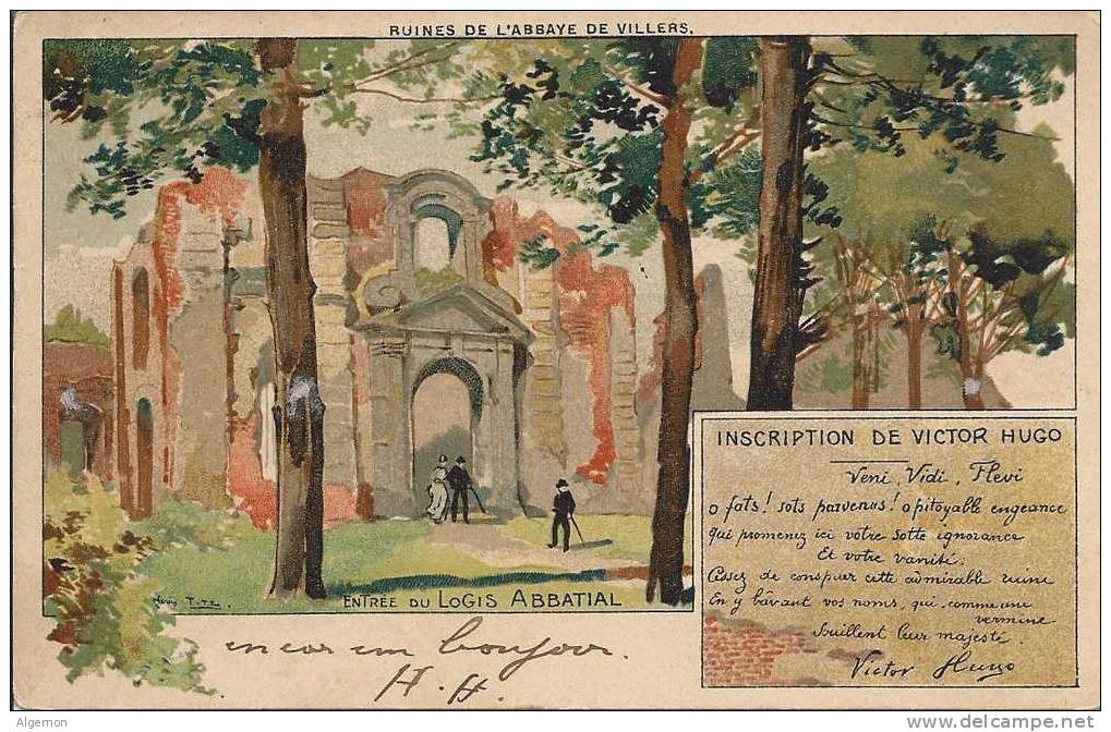 750 - Abbaye De Villers Hôtel Des Ruines - Autres & Non Classés