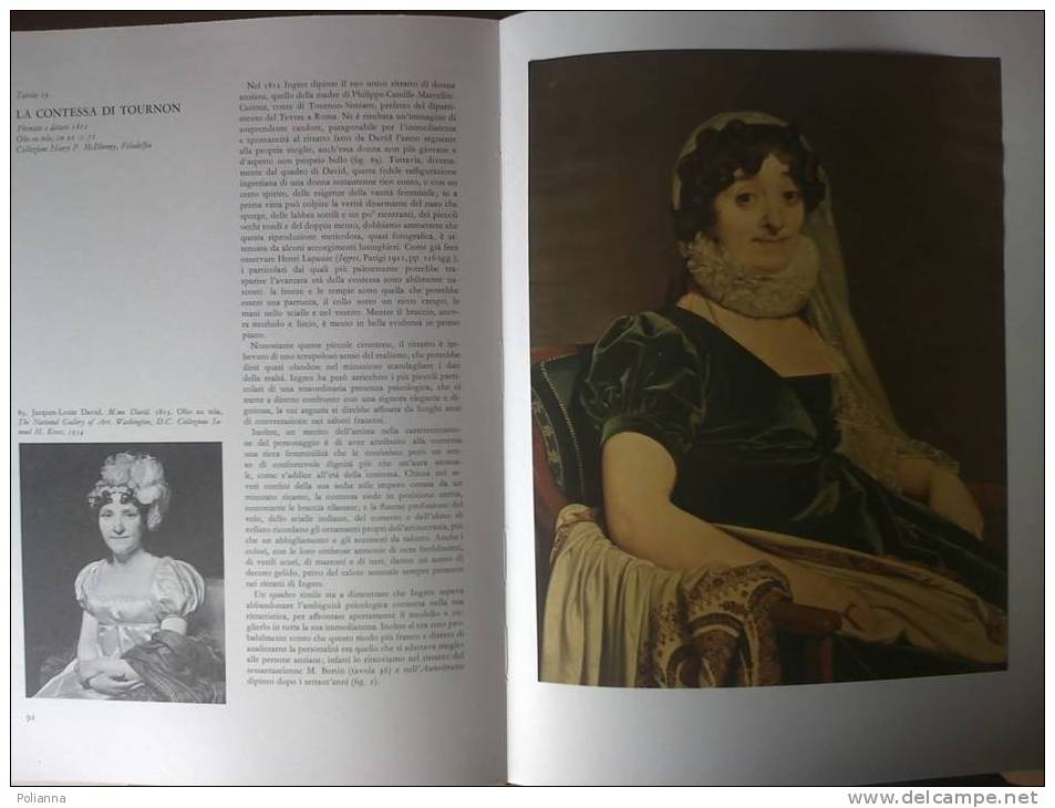 PH/5 Rosenblum INGRES Garzanti I Ed.1973 / Pittura ´800 - Arte, Antigüedades