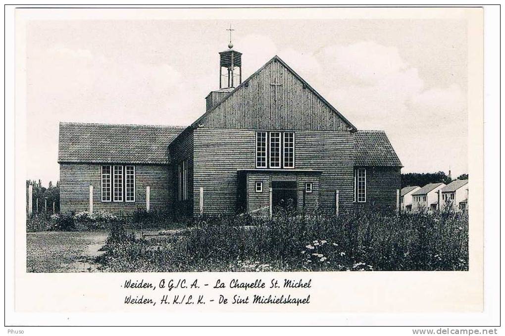 B3296   WEIDEN : H.K/L.K. - De Sint-Michielskapel ( Militaire Kapel) - Weiden I. D. Oberpfalz