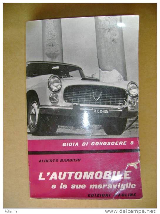 PI/18  L´AUTOMOBILE A.Barbieri Paoline 1960 /FIAT /ALFA ROMEO/LANCIA PININ FARINA/CHEVROLET ... - Motori