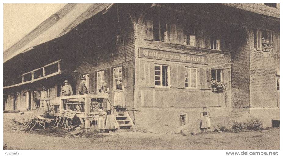 ALTE POSTKARTE KIRCHZARTEN GASTHAUS ZUM HIMMELREICH BEI FREIBURG SCHWARZWALD BLACK FOREST Cpa Postcard AK Ansichtskarte - Kirchzarten