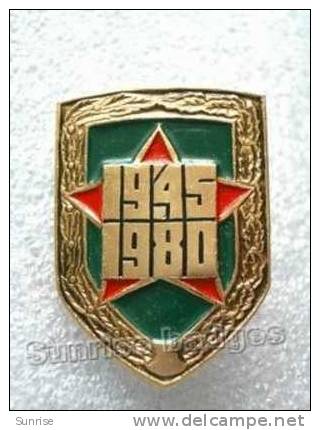 Celebration Victory Day (9 May) / Old Soviet Badge USSR _62_c3110 - Celebrities