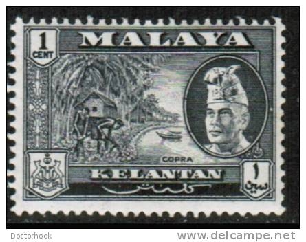 MALAYA---Kelantan   Scott #  72*  VF MINT LH - Kelantan