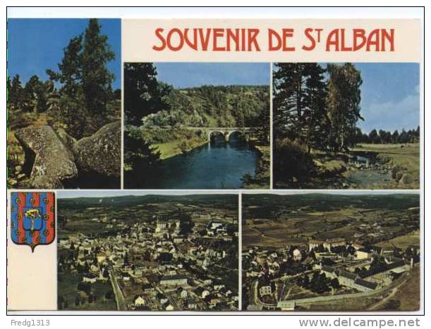 Saint Alban - Souvenir - Saint Alban Sur Limagnole