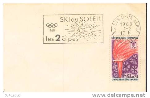 Jeux Olympiques1968 Grenoble  France  38  Les Deux Alpes - Invierno 1968: Grenoble