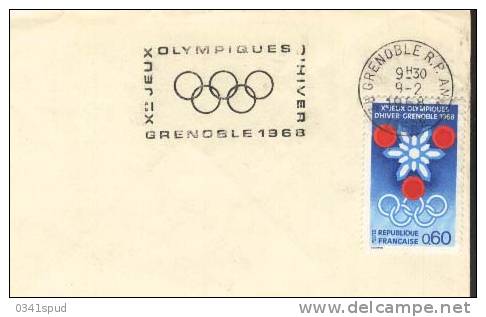 Jeux Olympiques1968 Grenoble  38   RP Annexe 2-3-4-5 - Hiver 1968: Grenoble