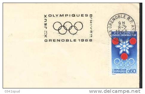 Jeux Olympiques1968 Grenoble  38   RP Annexe 2-3-4-5 - Hiver 1968: Grenoble
