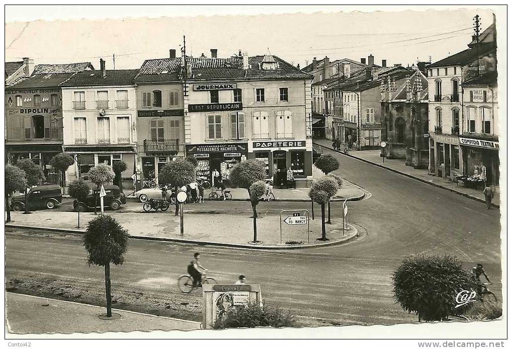 55 LIGNY EN BARROIS PLACE DEVANTURE PAPETERIE JOURNAL  MEUSE - Ligny En Barrois