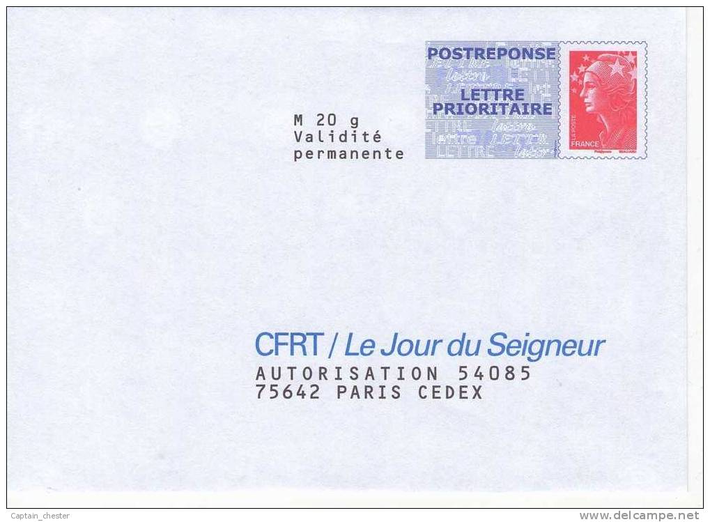 POSTREPONSE " CFRT LE JOUR DU SEIGNEUR " ( 10P300 -  BEAUJARD NEUF ) - Listos Para Enviar: Respuesta /Beaujard