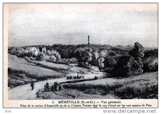91. Essonne : Mereville .vue Générale . - Mereville