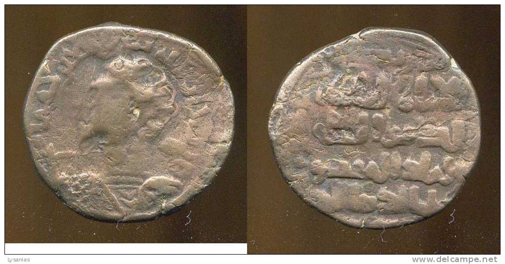 Dirham De Bronze De Kutb Al-din, émir Zenkide De Sinjar 598 AH - Islamische Münzen