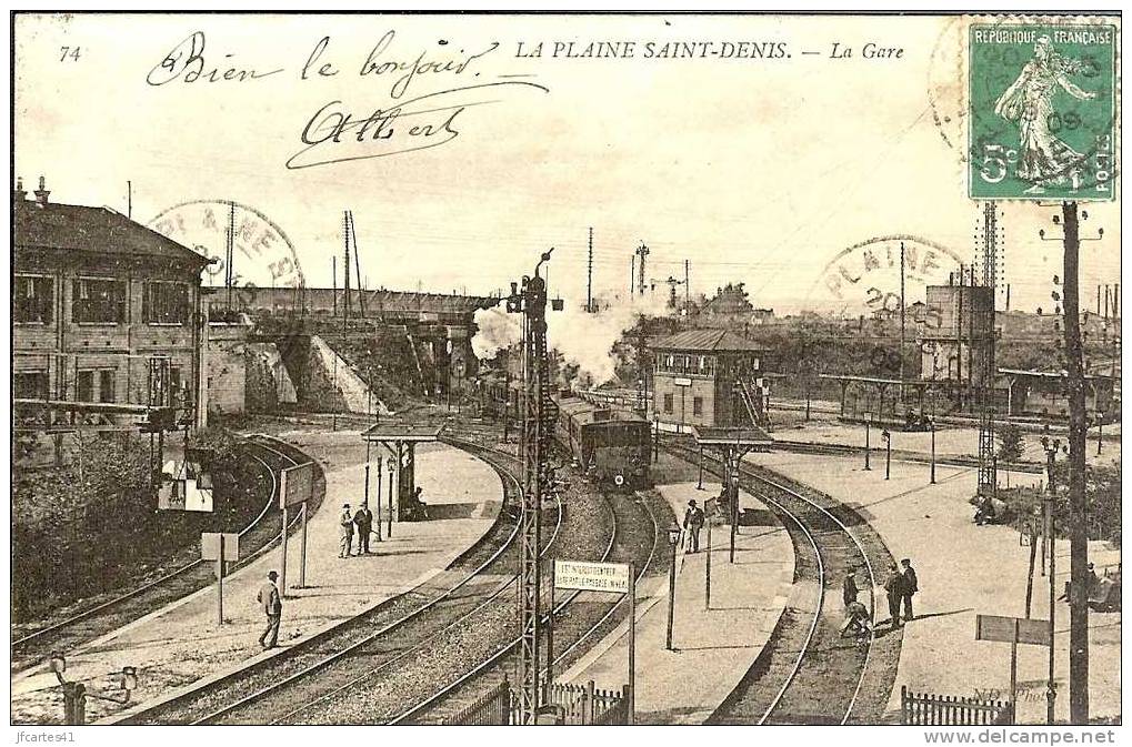 93 - St  DENIS - La Gare - Saint Denis