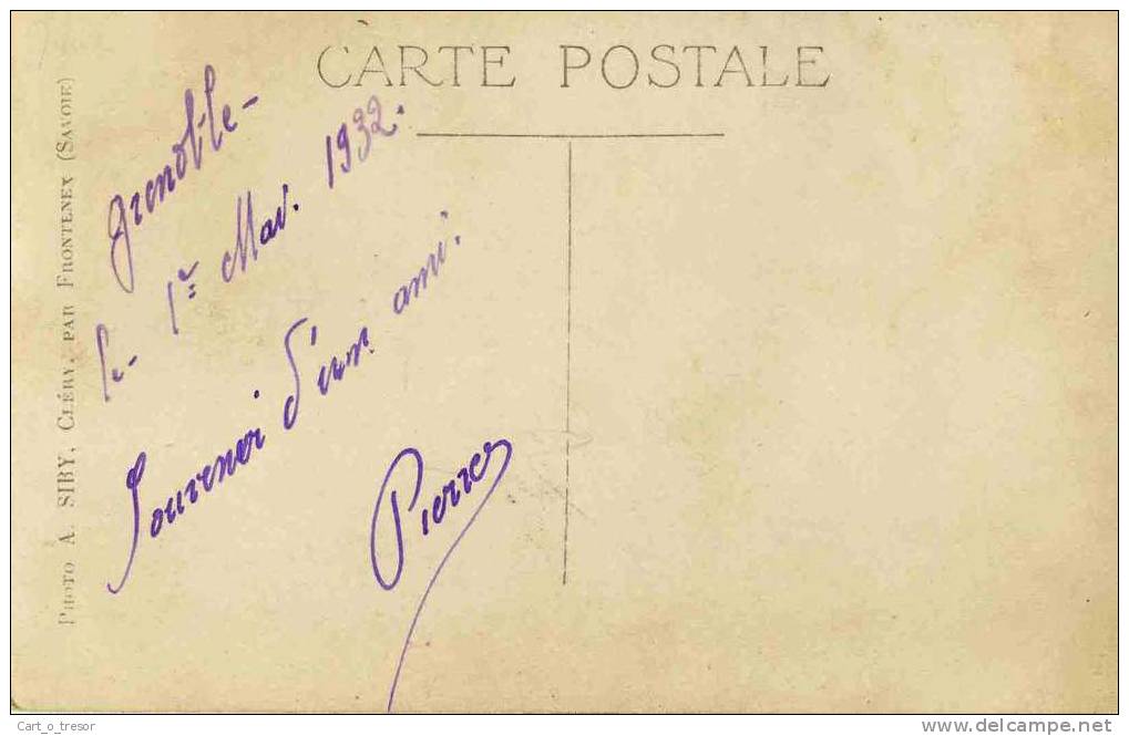 CARTE PHOTO 38 GRENOBLE. CASERNE MILITAIRE. 1932. TBE - Grenoble