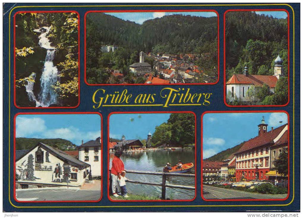 Allemagne-Carte Postale Ecrite-Triberg - Triberg