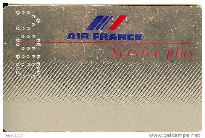 Carte AIR FRANCE Service Plus - Altri & Non Classificati