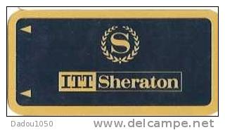 Carte  HOTEL ITT SHERATON - Cartes D'hotel